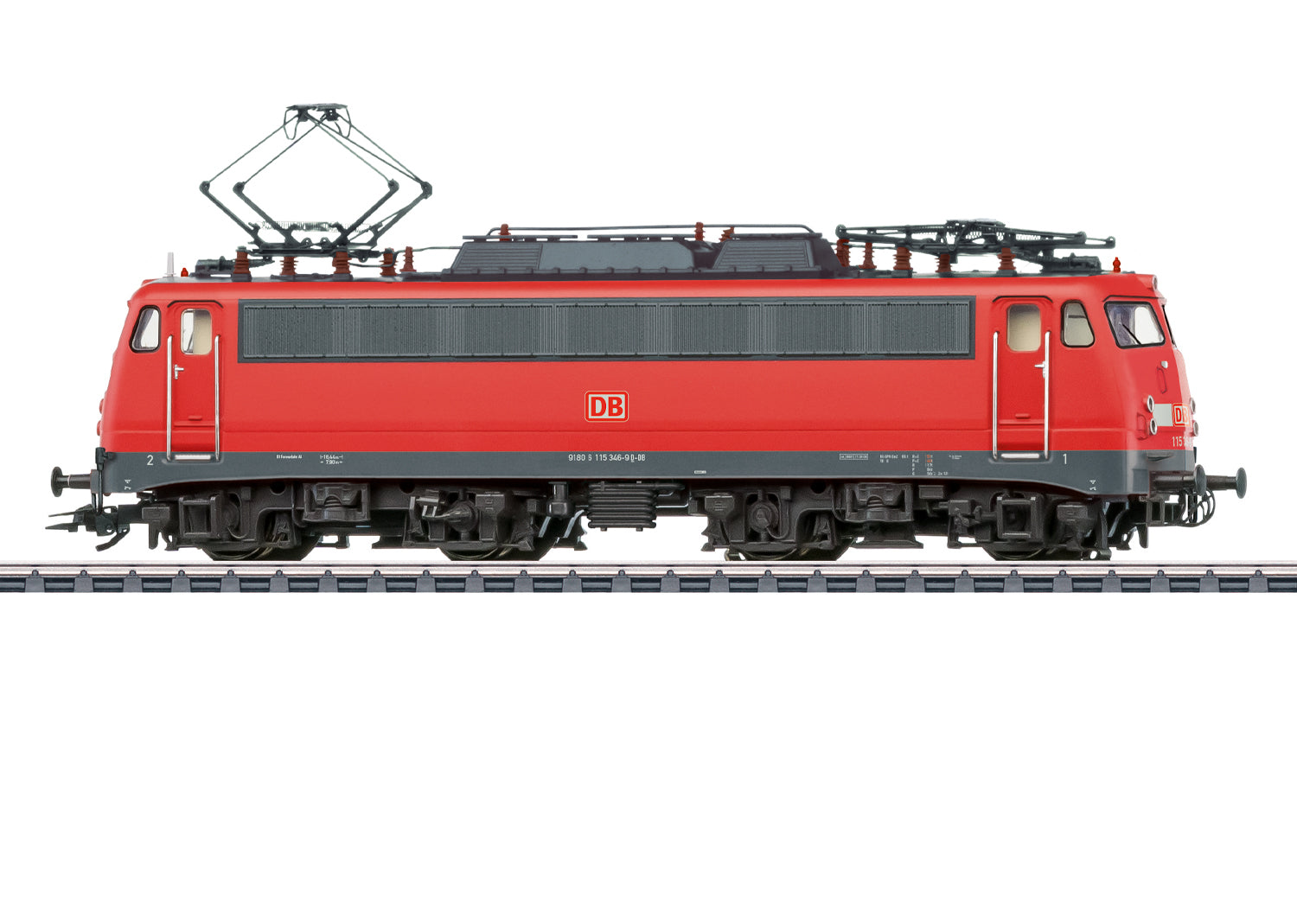 Marklin 39127 HO Class 115 Electric Locomotive MFX+ Digital Sound