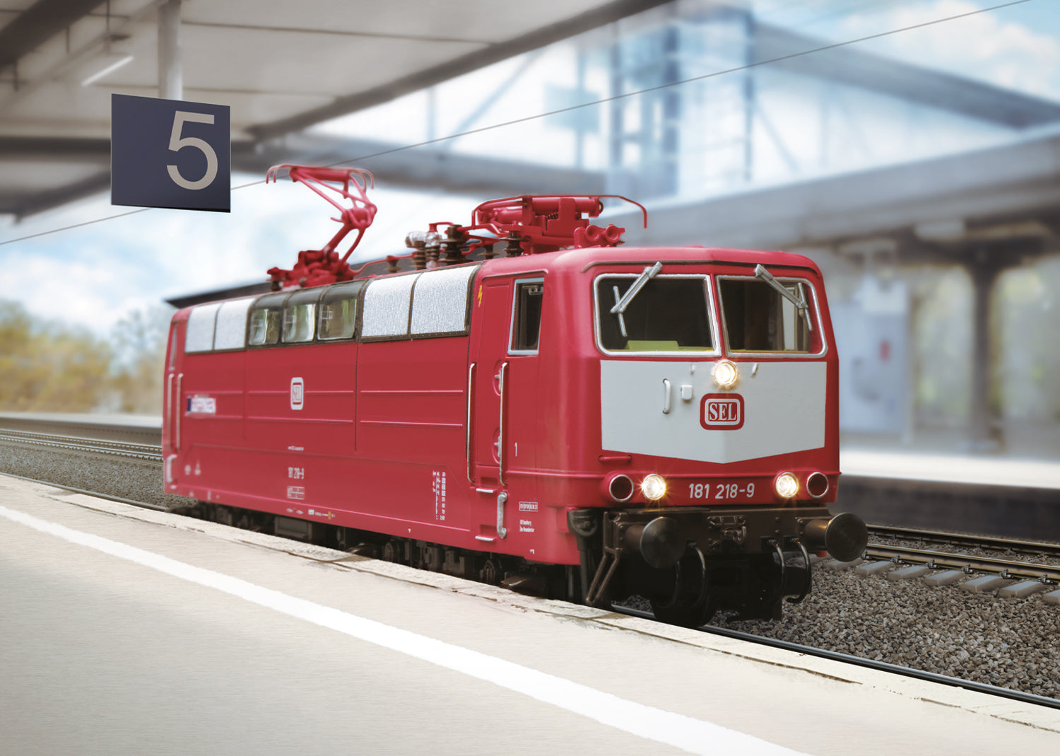 Marklin 39587 HO Class 181.2 Electric Locomotive MFX+ Digital Sound