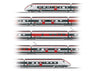 Marklin 39812 HO SBB-CFF-FFS Class RABe 501 Giruno High-Speed Rail Car Train MFX+ Digital Sound