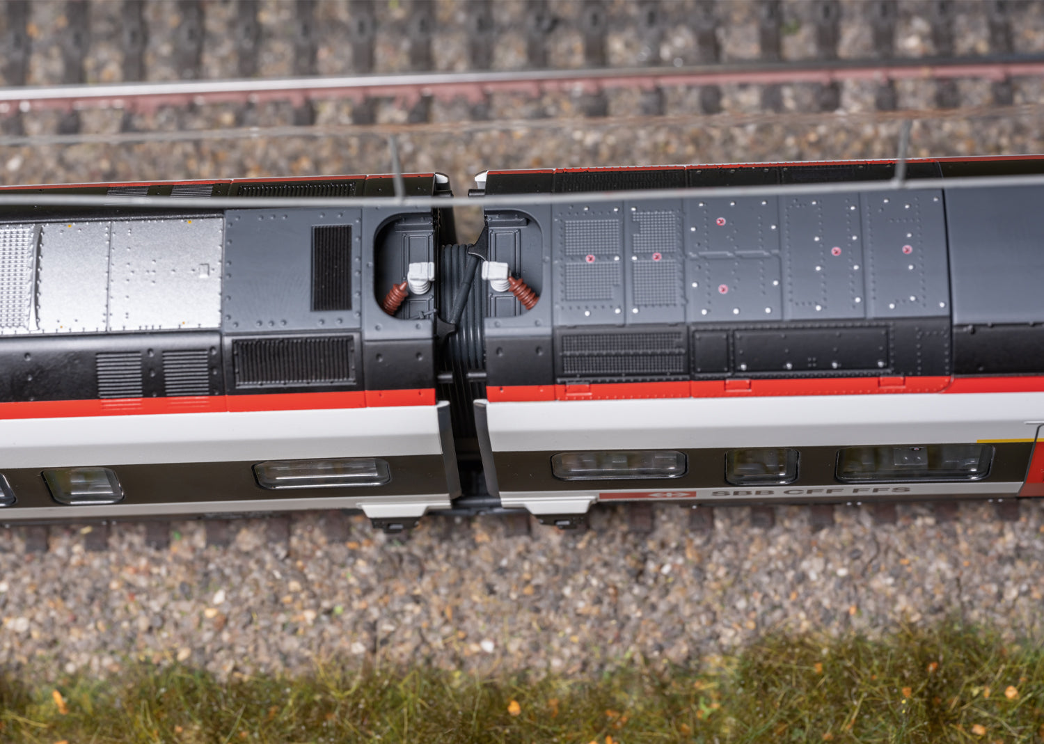 Marklin 39812 HO SBB-CFF-FFS Class RABe 501 Giruno High-Speed Rail Car Train MFX+ Digital Sound
