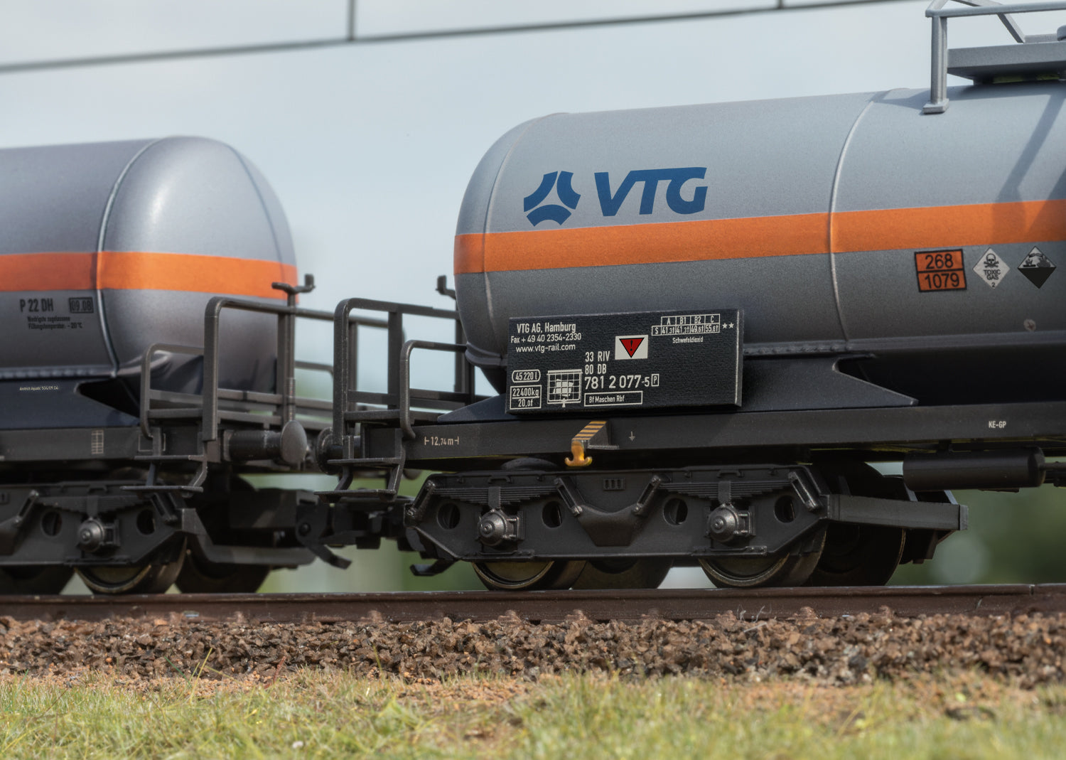 Marklin 46465 HO VTG Chlorine Gas Tank Car Set (MHI Exclusive Item)