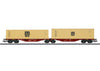 Marklin 47816 HO Type Sggrss 80 Double Container Transport Car