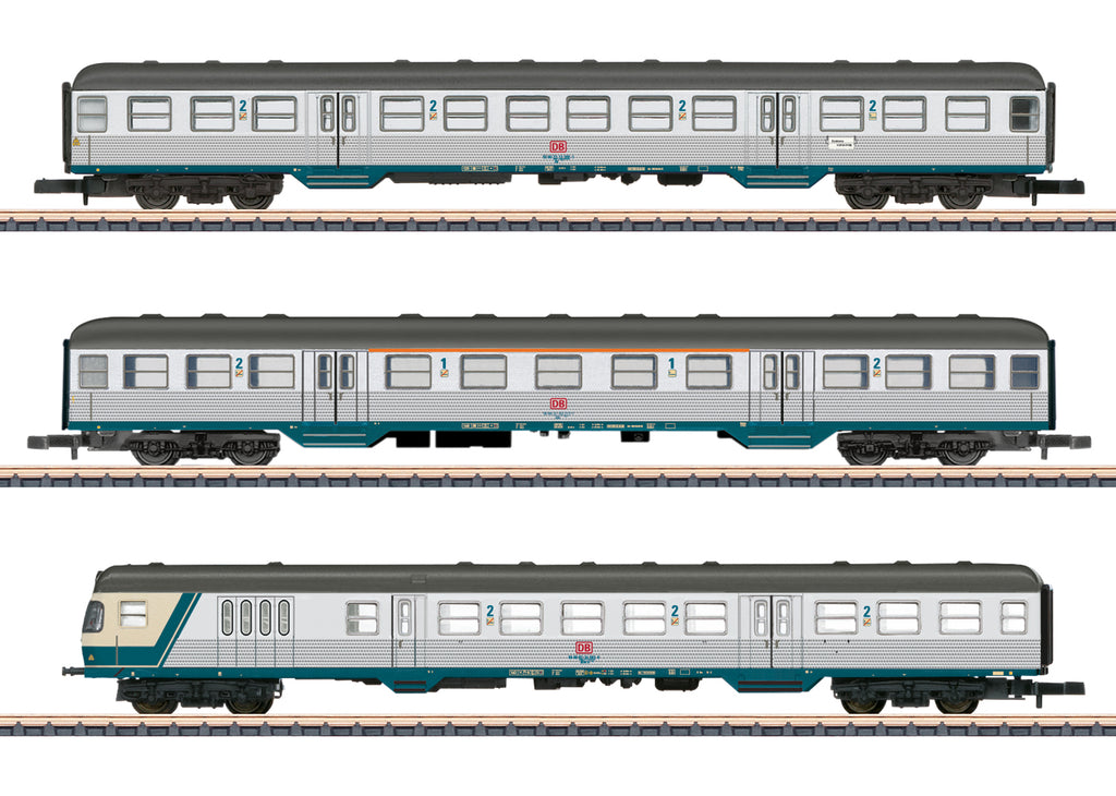 Marklin 87183 Z Passenger Car Set "Karlsruhe End"