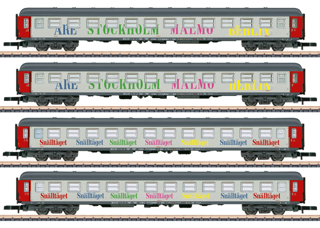 Marklin 87283 Z "Snälltåget" Car Set