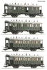 Roco 6200197 HO 4 piece set: Local passenger train, K.Bay.Sts.B.