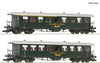 Roco 6200198 HO 2 piece set: "Seetalbahn" coaches, PB