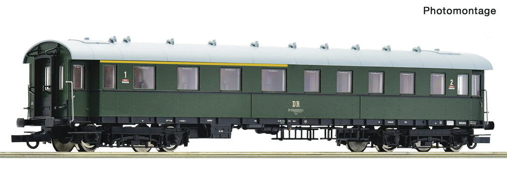 Roco 6200205 HO 1st/2nd standard express train coach, DR