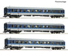 Roco 6200209 HO 3 piece set (2): "IR 461" coaches, DB AG