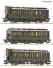 Roco 6200254 HO 3 piece set: Coaches, DRG