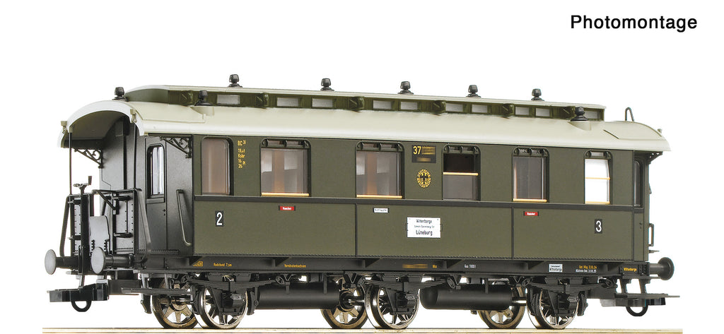 Roco 6200255 HO 2nd/3rd class coach, DRG