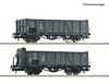 Roco 6600216 HO 2 piece set: Open goods wagons, PKP