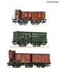Roco 6600223 HO 3 piece set: Goods train, K.Bay.Sts.B.