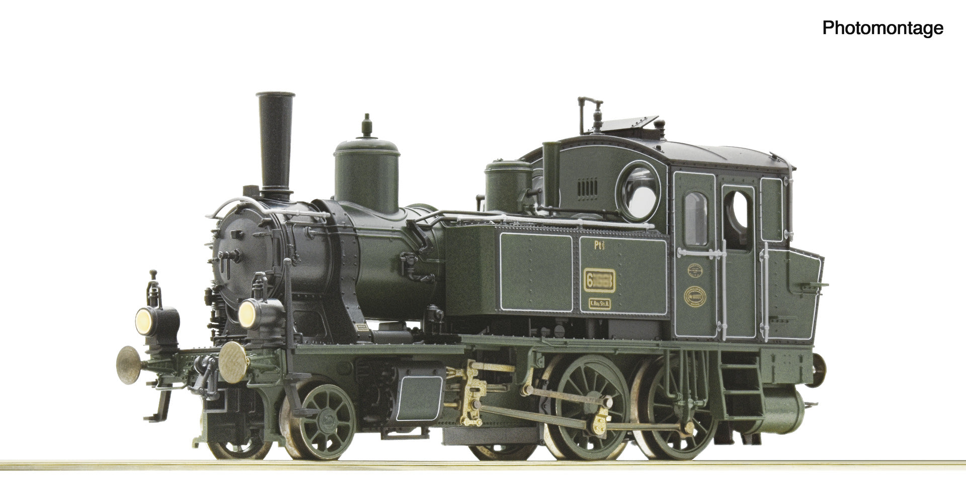 Roco 7120037 HO Steam locomotive class Pt 2/3, K.Bay.Sts.B., Marklin AC Digital Sound