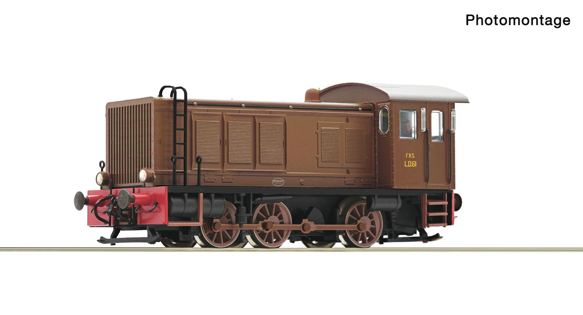 Roco 7310084 HO Diesel locomotive L.D.61, FVS, DCC Digital Sound