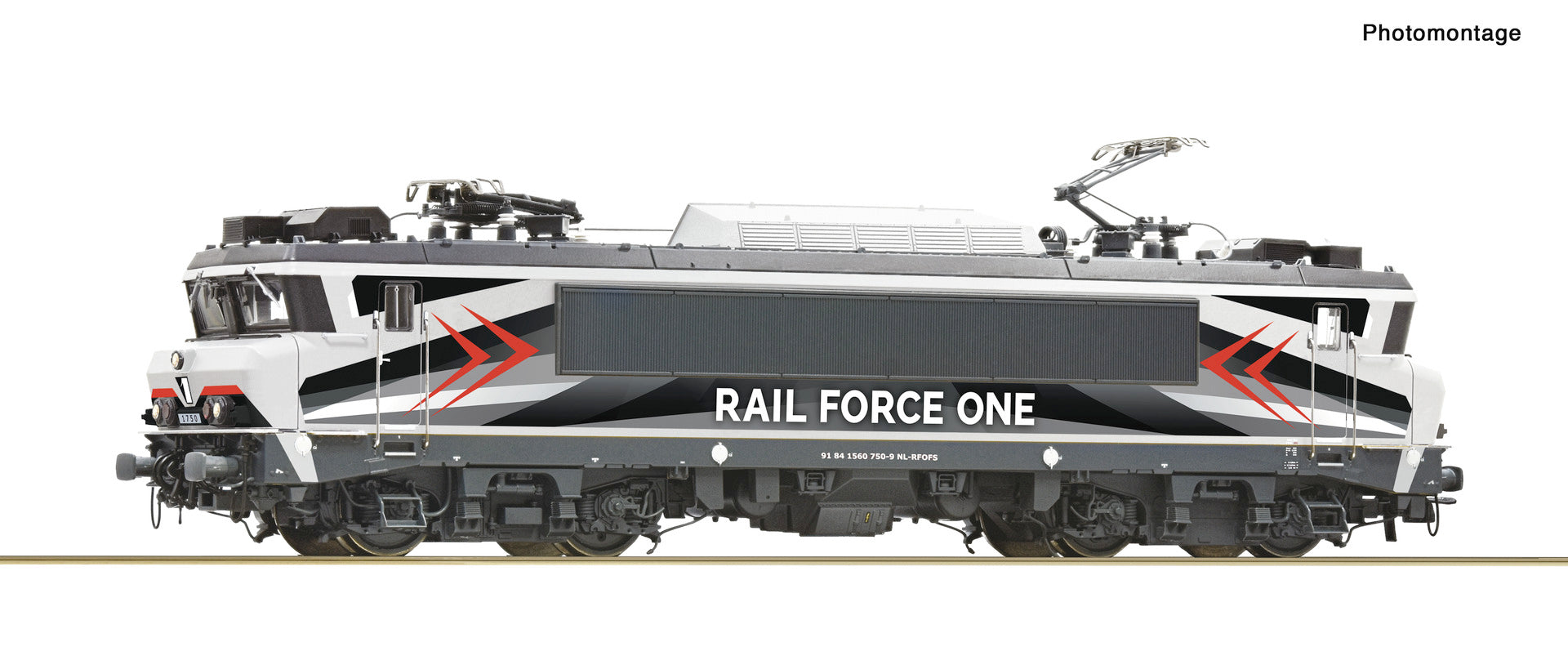 Roco 7510165 HO Electric locomotive 1750, Rail Force One, DCC Digital Sound