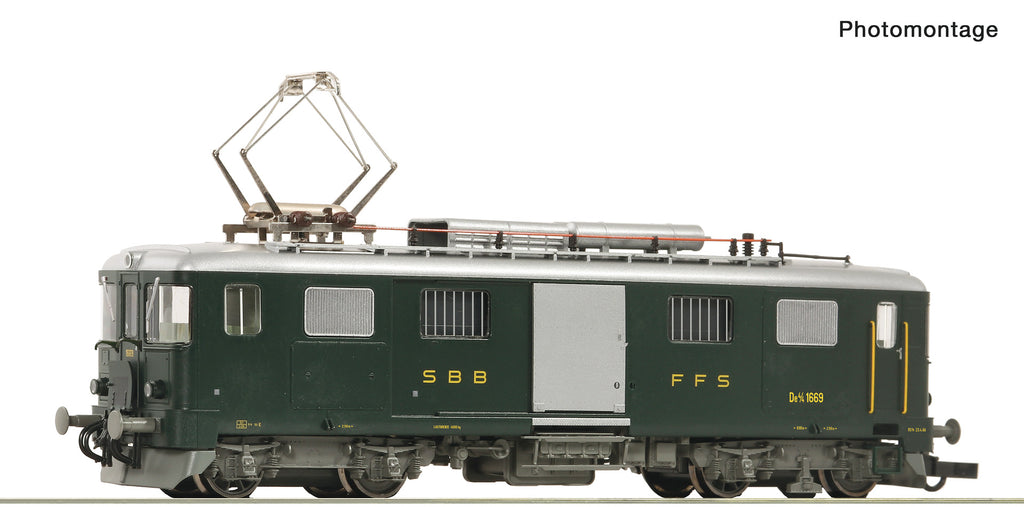 Roco 7710014 HO Electric luggage railcar De 4/4 1669, SBB