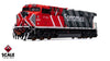 ScaleTrains SXT33590 Rivet Counter HO Scale GE ES44AC, Ferromex/Zebra 4682 DCC & Sound Equipped