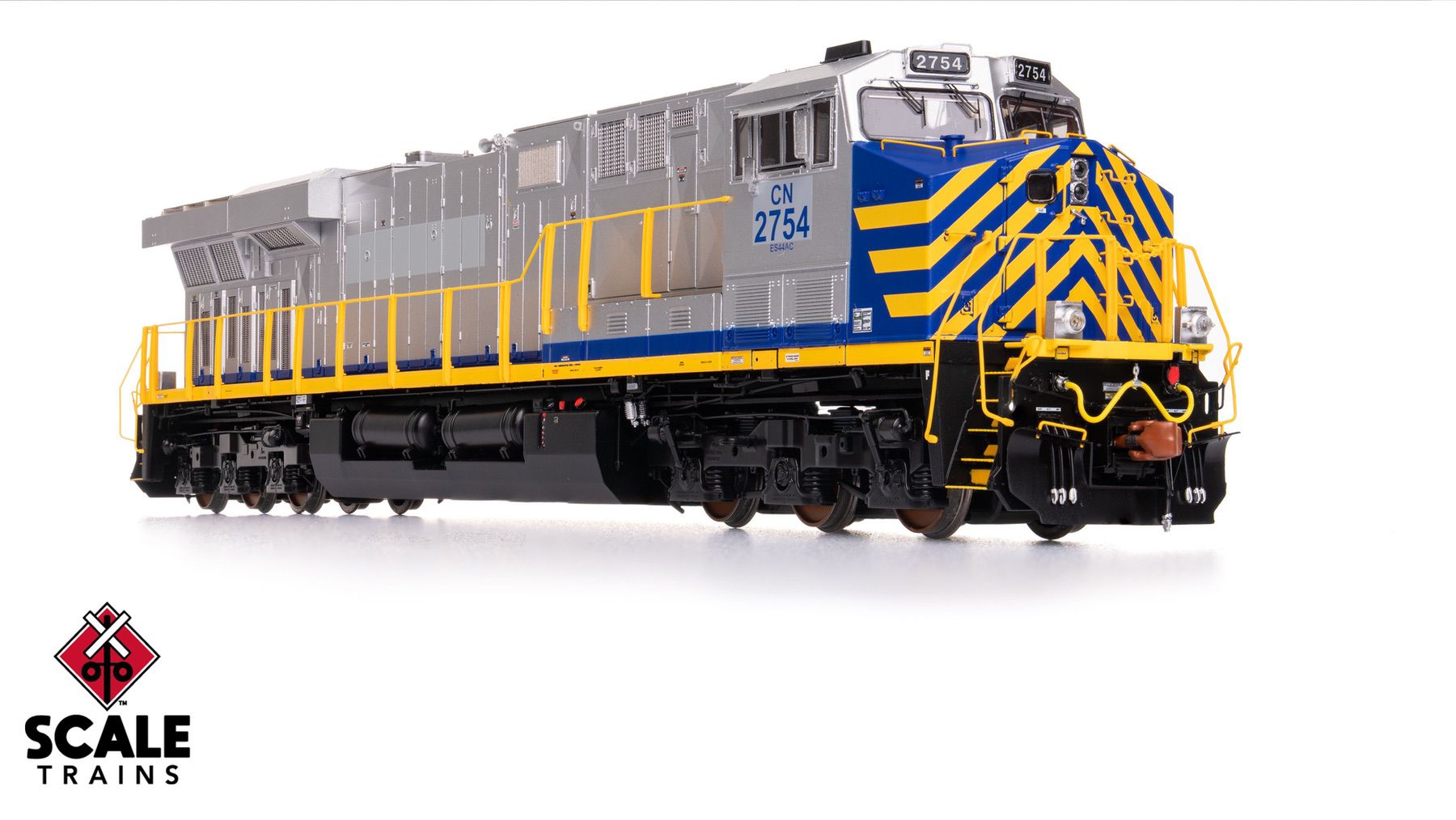 ScaleTrains SXT39919 Rivet Counter HO Scale ES44AC, Canadian National/ex-CitiRail Patched 2754 DCC & Sound Equipped