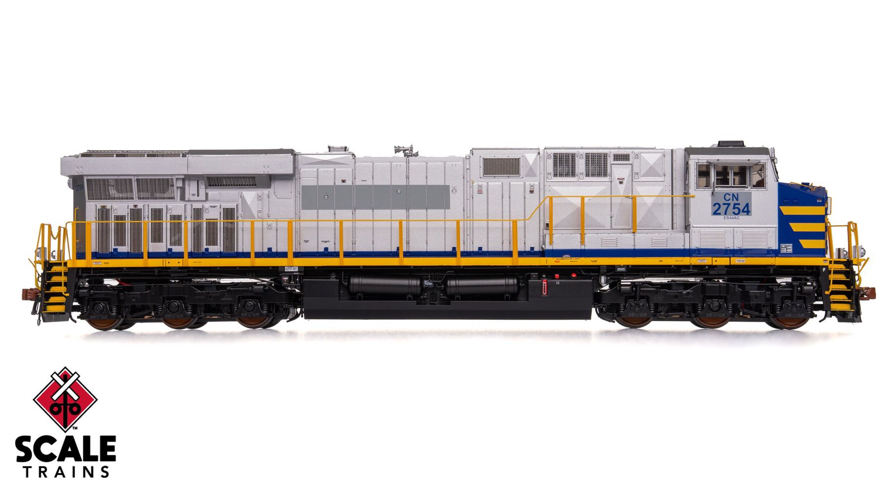 ScaleTrains SXT39919 Rivet Counter HO Scale ES44AC, Canadian National/ex-CitiRail Patched 2754 DCC & Sound Equipped
