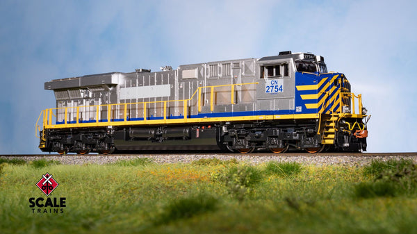 ScaleTrains SXT39921 Rivet Counter HO Scale ES44AC, Canadian National/ex-CitiRail Patched 2756 DCC & Sound Equipped