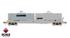ScaleTrains SXT40303 Rivet Counter HO Scale Thrall 2-Hood Coil Steel Car, Norfolk Southern/Mismatched Thoroughbred Logo Hoods 168483