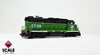 ScaleTrains SXT40933 Rivet Counter HO Scale EMD GP39E, Burlington Northern/White Face/Strobe Lights 2762 DCC & Sound Equipped