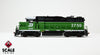 ScaleTrains SXT40933 Rivet Counter HO Scale EMD GP39E, Burlington Northern/White Face/Strobe Lights 2762 DCC & Sound Equipped