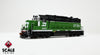 ScaleTrains SXT40933 Rivet Counter HO Scale EMD GP39E, Burlington Northern/White Face/Strobe Lights 2762 DCC & Sound Equipped