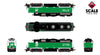 ScaleTrains SXT40933 Rivet Counter HO Scale EMD GP39E, Burlington Northern/White Face/Strobe Lights 2762 DCC & Sound Equipped