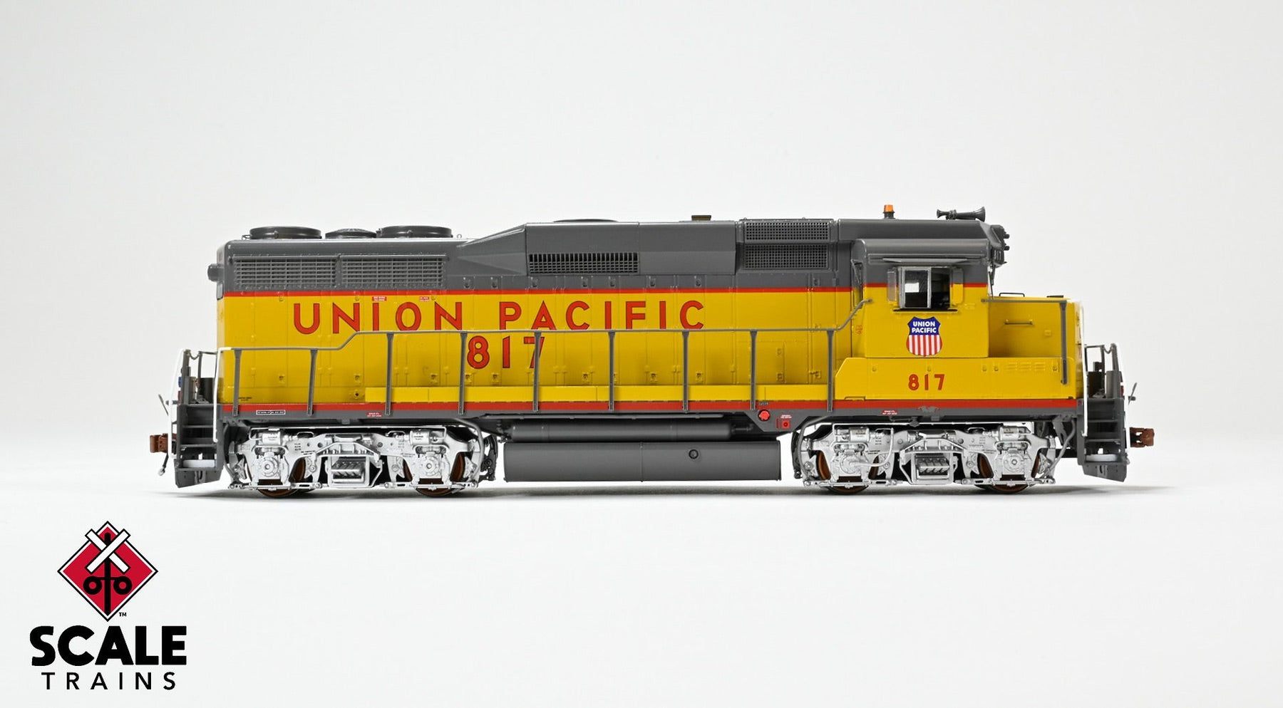 ScaleTrains SXT40977 Rivet Counter HO Scale EMD GP30 Phase Ib2, Union Pacific 817 DCC & Sound Equipped