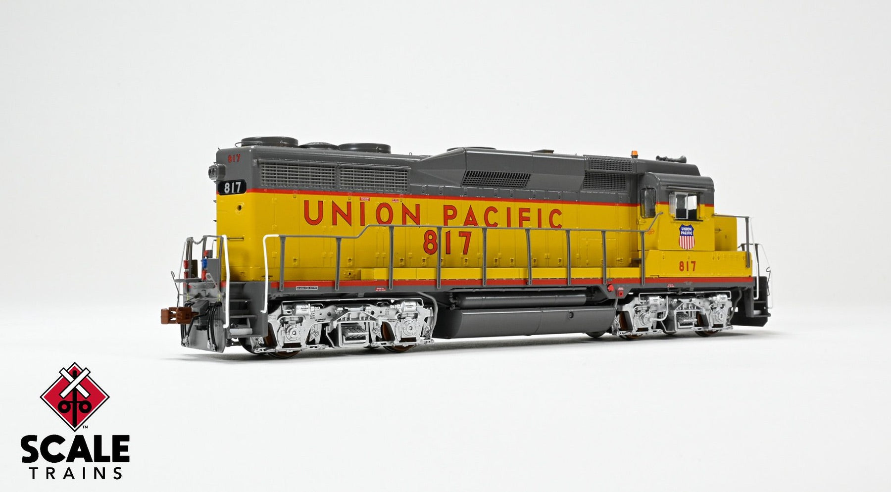 ScaleTrains SXT40977 Rivet Counter HO Scale EMD GP30 Phase Ib2, Union Pacific 817 DCC & Sound Equipped