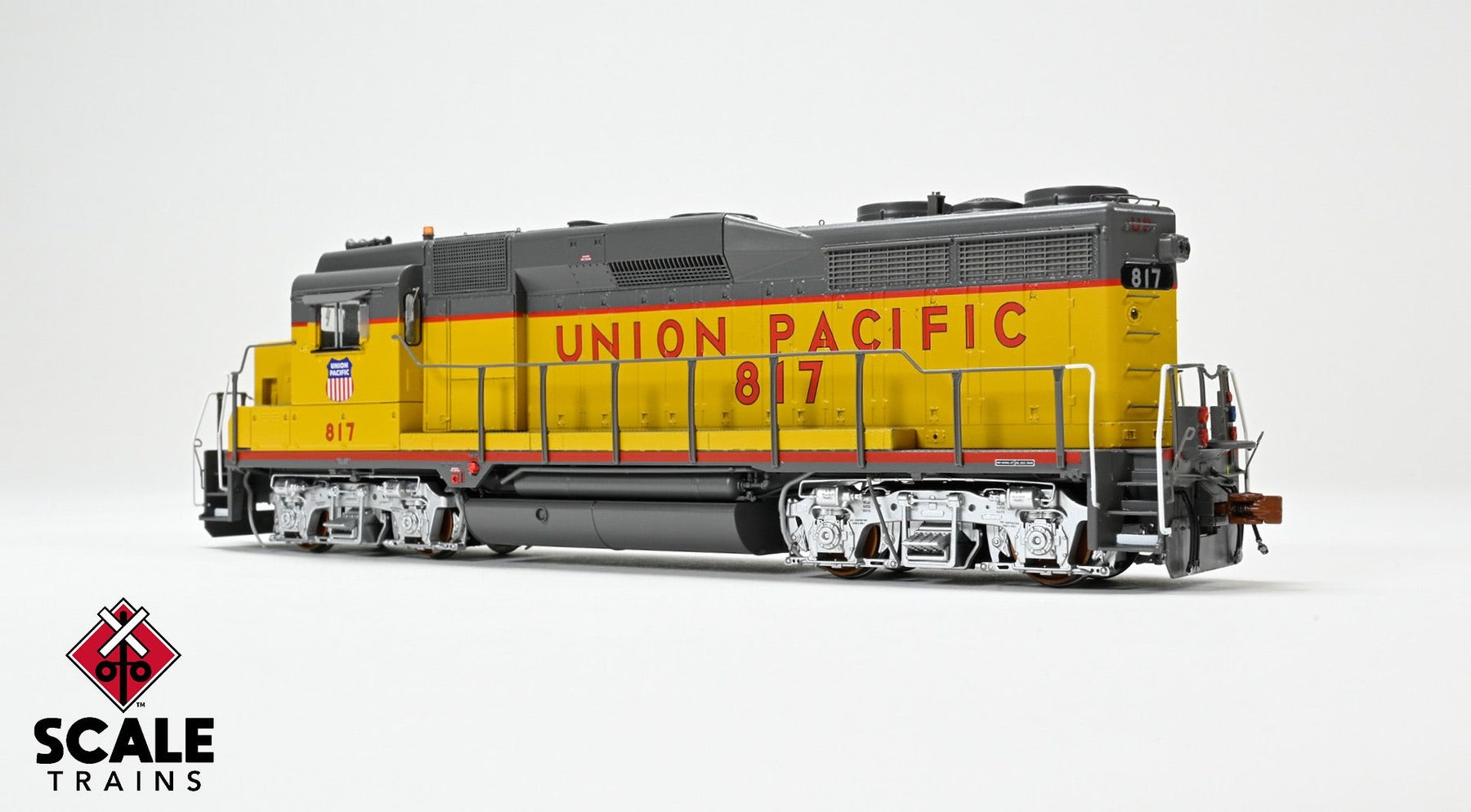 ScaleTrains SXT40977 Rivet Counter HO Scale EMD GP30 Phase Ib2, Union Pacific 817 DCC & Sound Equipped