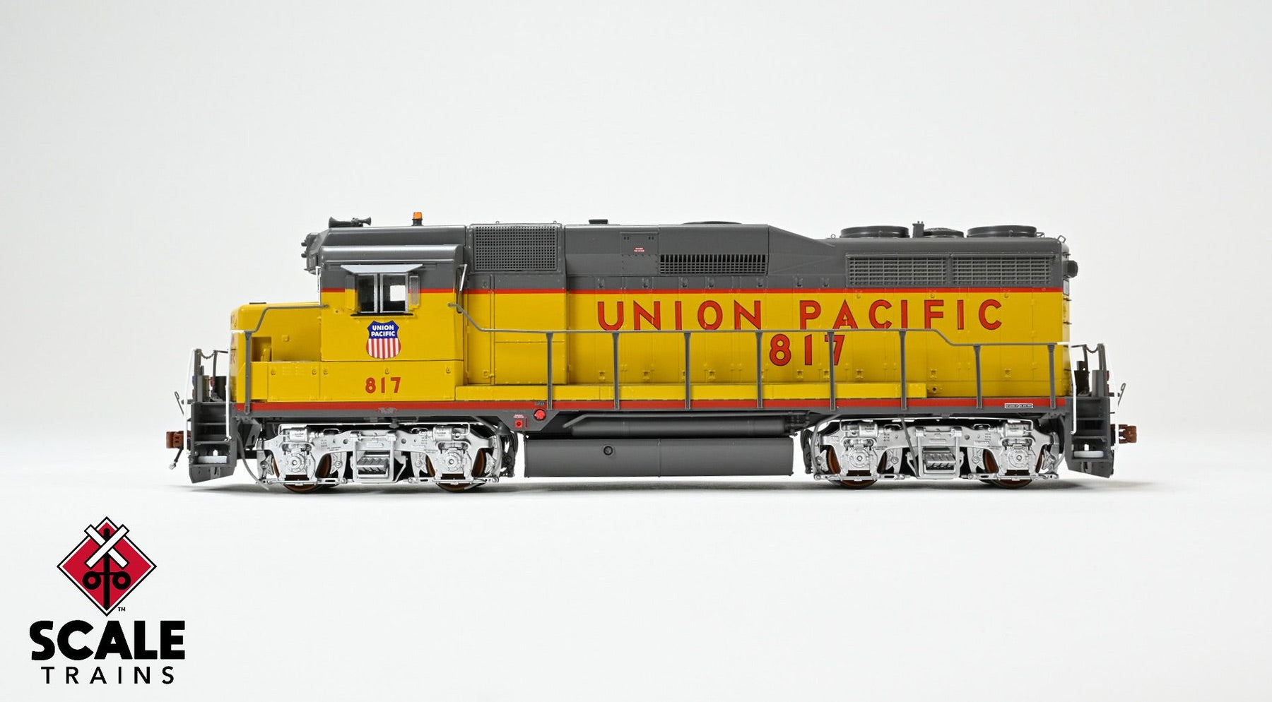 ScaleTrains SXT40977 Rivet Counter HO Scale EMD GP30 Phase Ib2, Union Pacific 817 DCC & Sound Equipped
