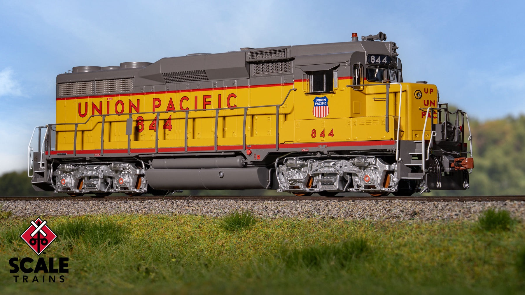 ScaleTrains SXT40985 Rivet Counter HO Scale EMD GP30 Phase Ib2, Union Pacific #844 844 DCC & Sound Equipped