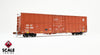 ScaleTrains SXT40994 Rivet Counter HO Scale Trinity 60' 7500 12' Plug-Door High-Cube Boxcar, BNSF/Circle Cross Logo/Conspicuity Stripes 760795