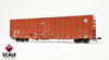 ScaleTrains SXT40994 Rivet Counter HO Scale Trinity 60' 7500 12' Plug-Door High-Cube Boxcar, BNSF/Circle Cross Logo/Conspicuity Stripes 760795