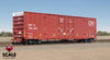 ScaleTrains SXT41003 Rivet Counter HO Scale Trinity 60' 7500 8' Double-Plug-Door High-Cube Boxcar, Canadian National/Conspicuity Stripes/DWC 793480