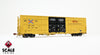 ScaleTrains SXT41010 Rivet Counter HO Scale Trinity 60' 7500 8' Double-Plug-Door High-Cube Boxcar (XRH61B), TTX/Conspicuity Stripes/TBOX 672793