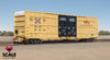 ScaleTrains SXT41013 Rivet Counter HO Scale Trinity 60' 7500 8' Double-Plug-Door High-Cube Boxcar (XRH61B), TTX/Conspicuity Stripes/TBOX 672845