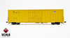 ScaleTrains SXT41023 Rivet Counter HO Scale Trinity 60' 7500 8' Double-Plug-Door High-Cube Boxcar, Union Pacific/Anti-Vandalism Reporting Marks/Conspicuity Stripes 700028