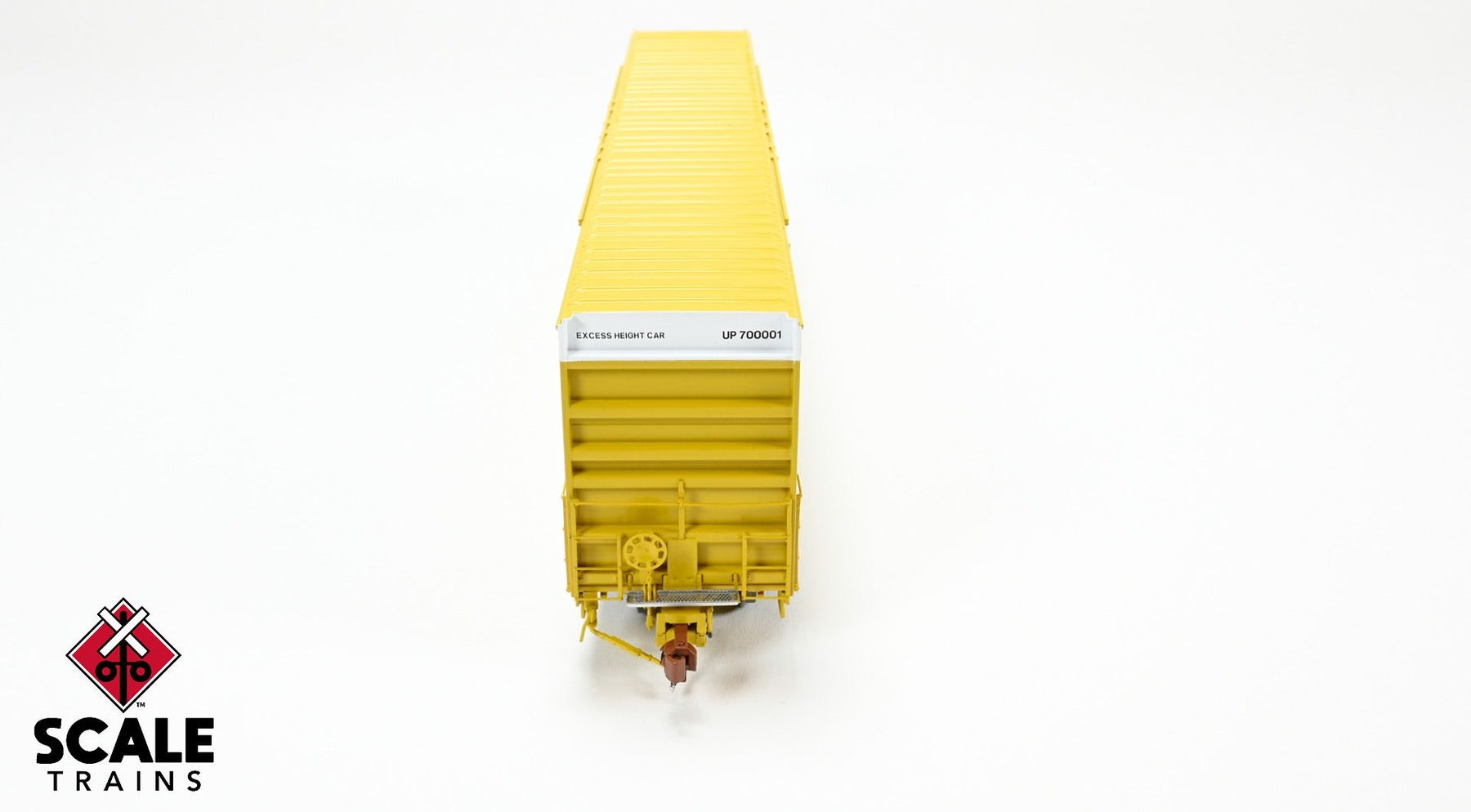ScaleTrains SXT41023 Rivet Counter HO Scale Trinity 60' 7500 8' Double-Plug-Door High-Cube Boxcar, Union Pacific/Anti-Vandalism Reporting Marks/Conspicuity Stripes 700028