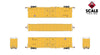ScaleTrains SXT41023 Rivet Counter HO Scale Trinity 60' 7500 8' Double-Plug-Door High-Cube Boxcar, Union Pacific/Anti-Vandalism Reporting Marks/Conspicuity Stripes 700028