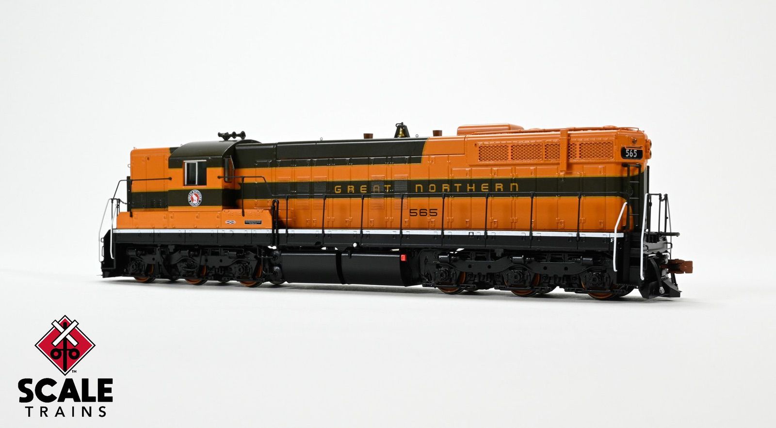 ScaleTrains SXT41170 Rivet Counter HO Scale EMD SD7, Great Northern/Empire Builder/As Delivered 567 DCC & Sound Equipped