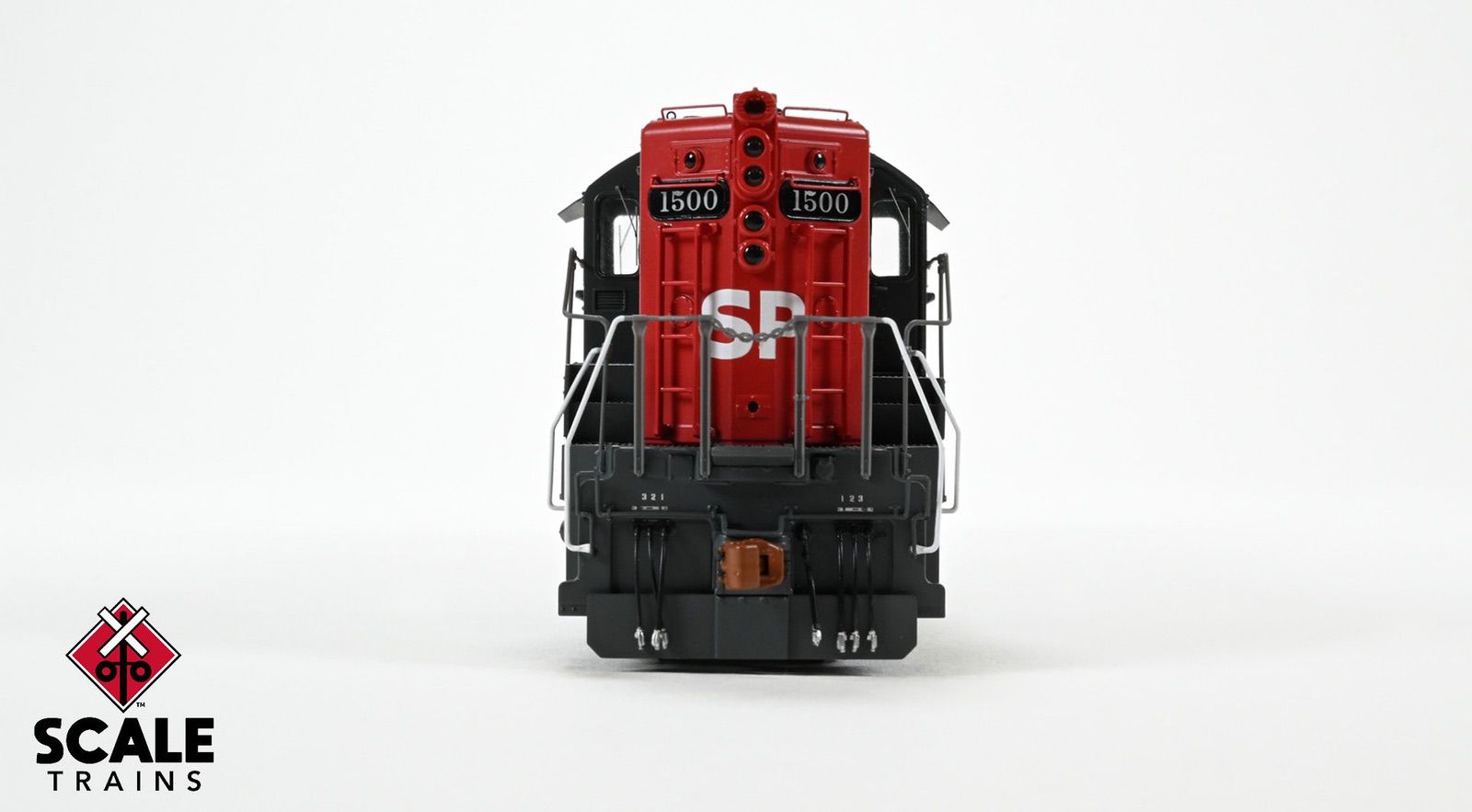 ScaleTrains SXT41192 Rivet Counter HO Scale EMD SD7R, Southern Pacific/Bloody Nose 1518 DCC & Sound Equipped