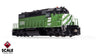 ScaleTrains SXT41226 Rivet Counter HO Scale EMD SD38-2 w/Dynamic Brakes, Burlington Northern 6260 DCC & Sound Equipped