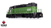 ScaleTrains SXT41226 Rivet Counter HO Scale EMD SD38-2 w/Dynamic Brakes, Burlington Northern 6260 DCC & Sound Equipped