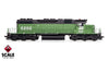 ScaleTrains SXT41228 Rivet Counter HO Scale EMD SD38-2 w/Dynamic Brakes, Burlington Northern 6261 DCC & Sound Equipped