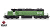 ScaleTrains SXT41228 Rivet Counter HO Scale EMD SD38-2 w/Dynamic Brakes, Burlington Northern 6261 DCC & Sound Equipped