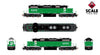 ScaleTrains SXT41234 Rivet Counter HO Scale EMD SD38-2, Burlington Northern/White Face/Beacon 6262 DCC & Sound Equipped