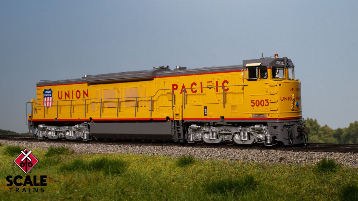 ScaleTrains SXT70111 Museum Quality HO Scale GE U50C, Union Pacific/As Delivered Early 5003 DCC & Sound Equipped